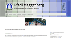 Desktop Screenshot of pfadimaggenberg.ch